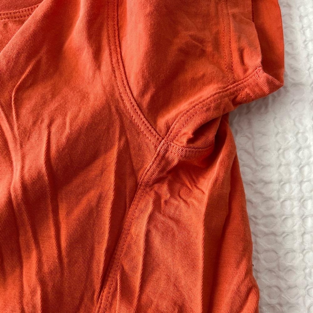 Lululemon Orange Cates T-Shirt - Picture 3 of 4